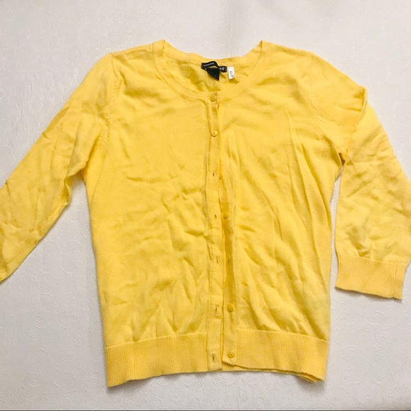 NEW Canari Yellow Cardigan - Picture 3 of 6